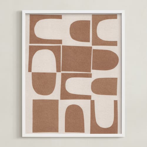 This is a cappucino brown art with standard by Alisa Galitsyna called arches