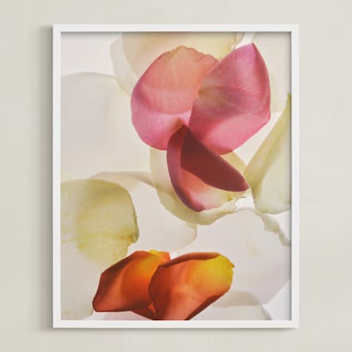 This is a rose art with standard by Karen Kardatzke called inventing a flower