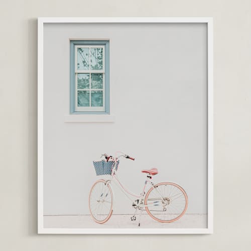 This is a pink glow art with standard by Sara Hicks Malone called sweet ride