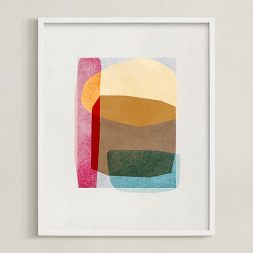 This is a rainbow art with standard by Sumak Studio called sheer shapes