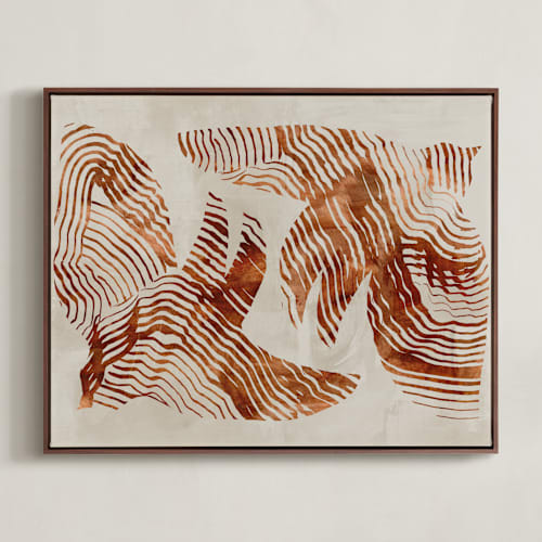This is a sepia art with standard by Mojca Dolinar called two birds