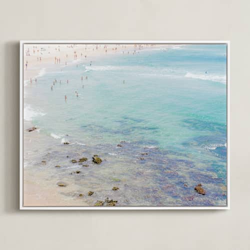 This is a seafoam art with standard by Krissy Bengtson called bondi