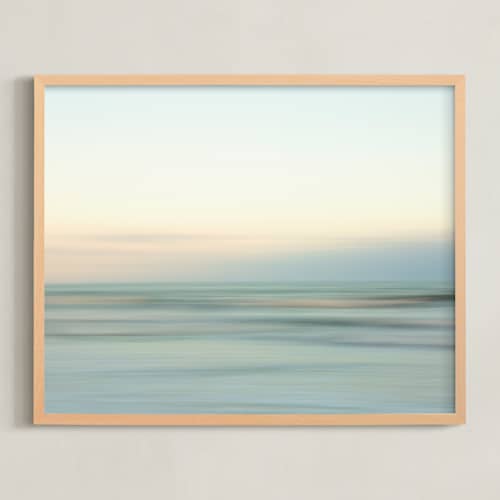 This is a sea art with standard by Cristina Marie called the blues