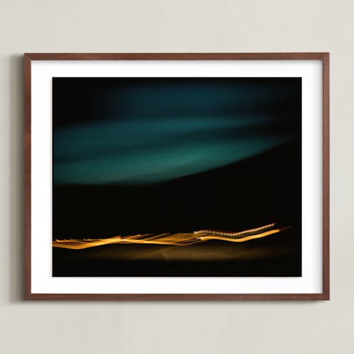 This is a neon lights art with standard by Rachel Marie Keba called night drive