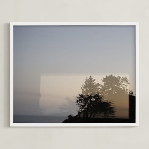 This is a sunset art with standard by Owl and Toad called indefinite horizon 1