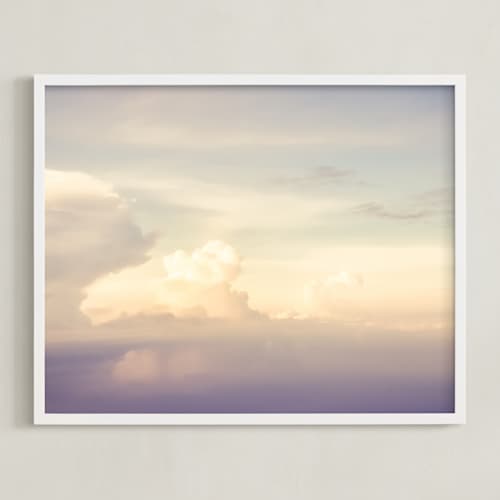 This is a dreamy art with standard by Qing Ji called flying with clouds