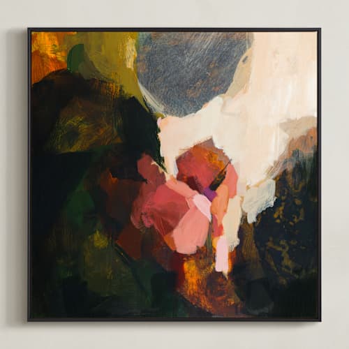 This is a rose art with standard by Wendy Keller called square abstract 2