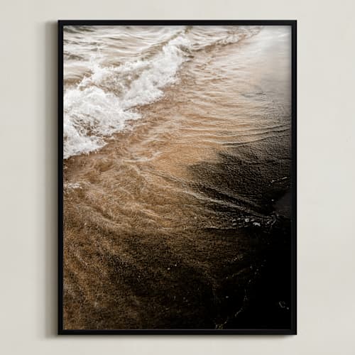 This is a onyx art with standard by Karly Rose Sahr called black sand i