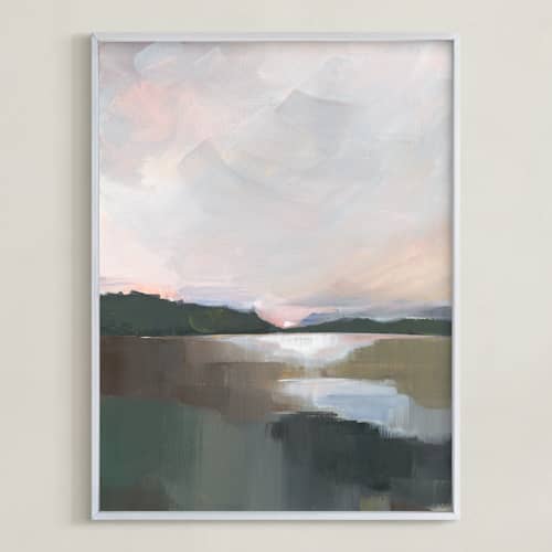 This is a twilight green art with standard by AlisonJerry called twilight sun