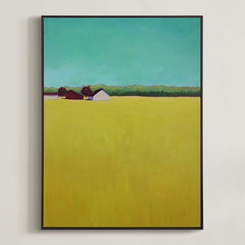 This is a citrus green art with standard by Carol C. Young called green harvest