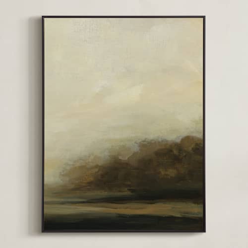This is a beige art with standard by Haley Knighten called slow evening 2