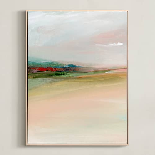 This is a seaside art with standard by Lindsay Megahed called paradise cove 1