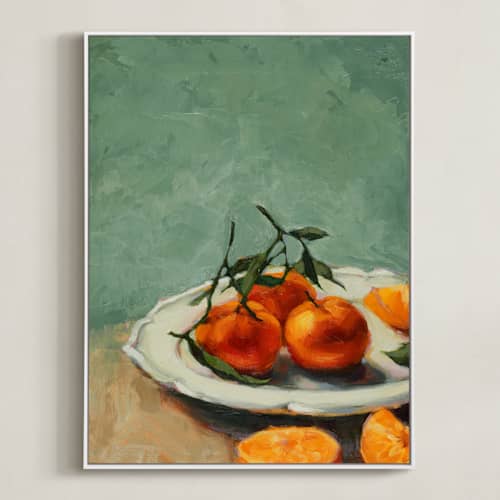 This is a sage art with standard by Wendy Keller called clementine