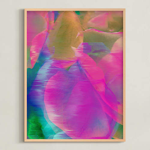 This is a neon art with standard by Karen Kardatzke called spring loading...
