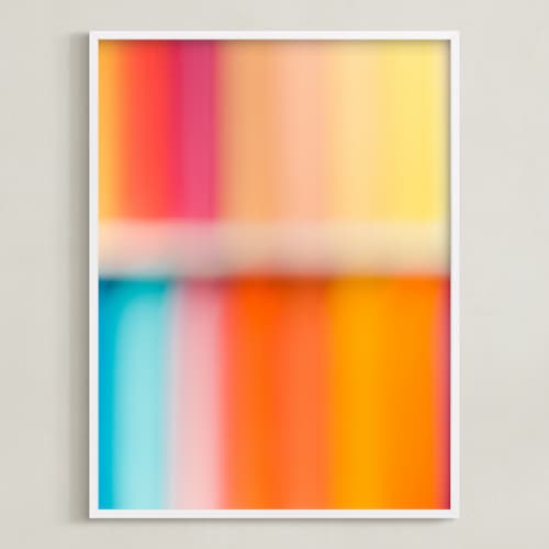 This is a raspberry art with standard by Helen Makadia called melting popsicles