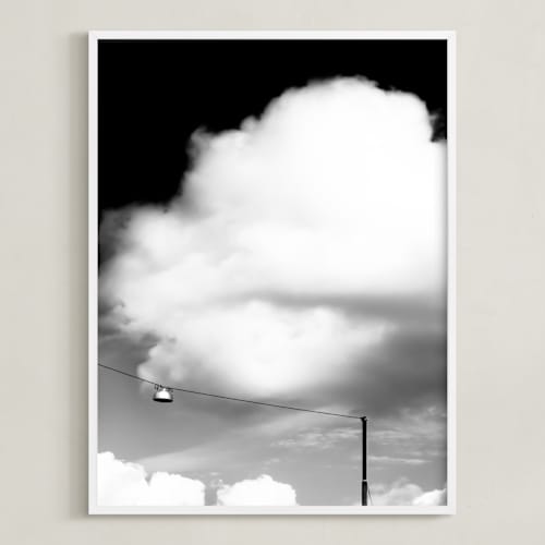 This is a black and white art with standard by Lisa Sundin called fyris