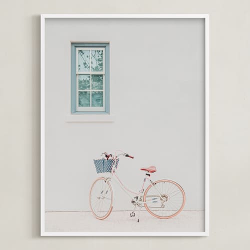 This is a pink glow art with standard by Sara Hicks Malone called sweet ride