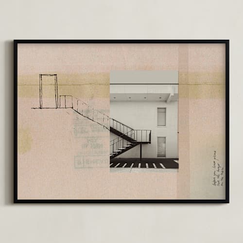 This is a notebook art with standard by Maja Cunningham called but leave the keys