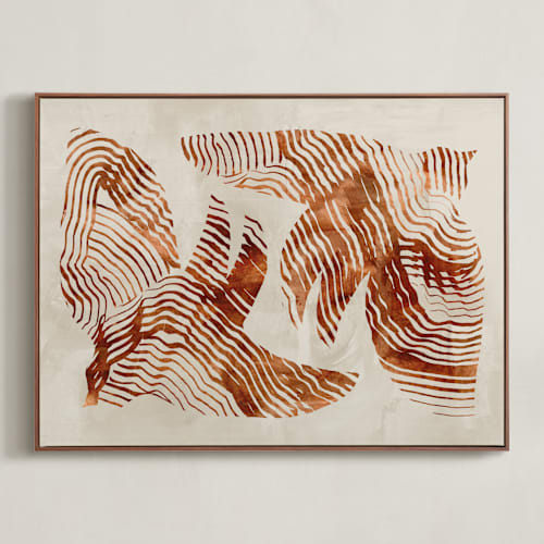 This is a sepia art with standard by Mojca Dolinar called two birds