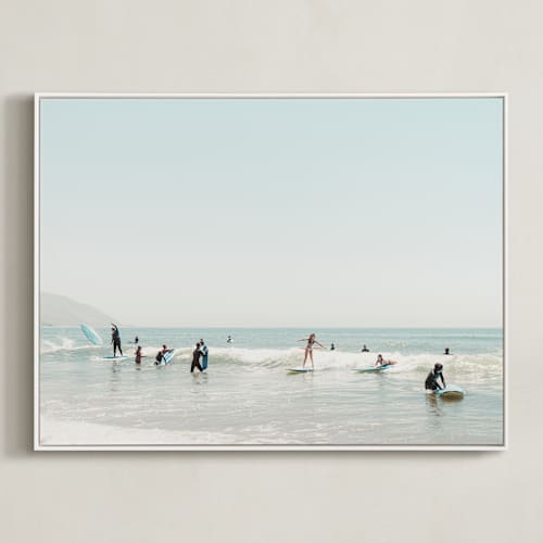 This is a summer art with standard by Kamala Nahas called surf school