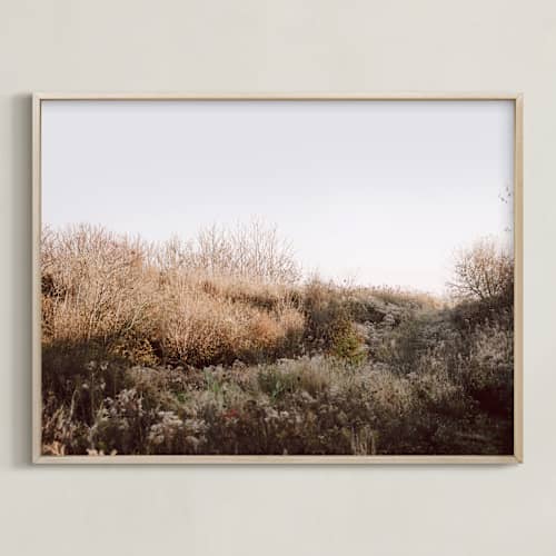 This is a wheat art with standard by Robin Ott called the preserve