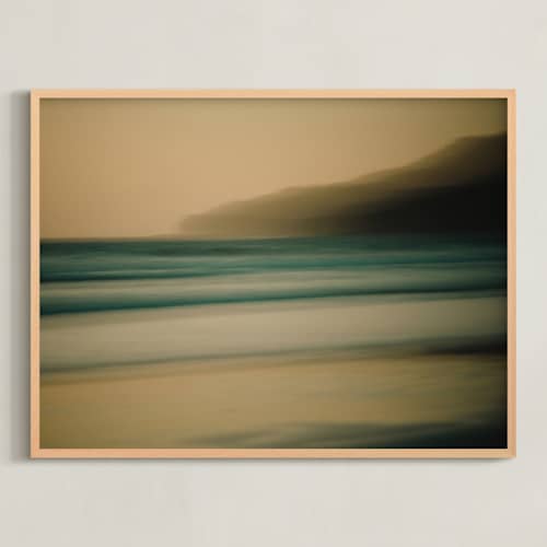 This is a hazy sand art with standard by Rachel Marie Keba called twilight afterglow iii