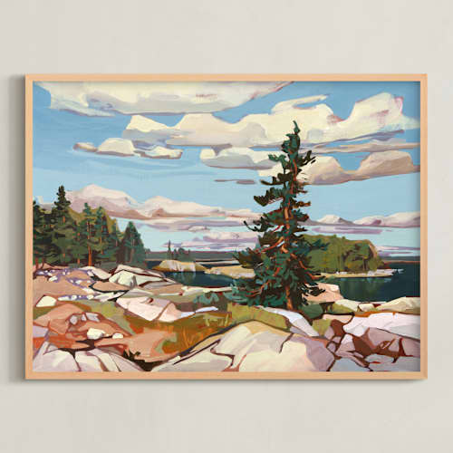 This is a ocean art with standard by Jess Franks called stand by
