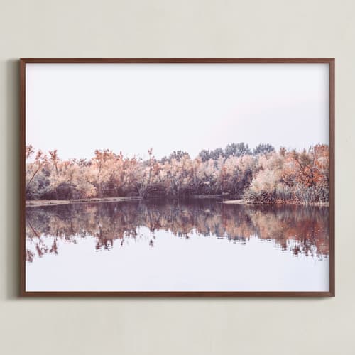 This is a autumn art with standard by Maja Cunningham called down by the docks