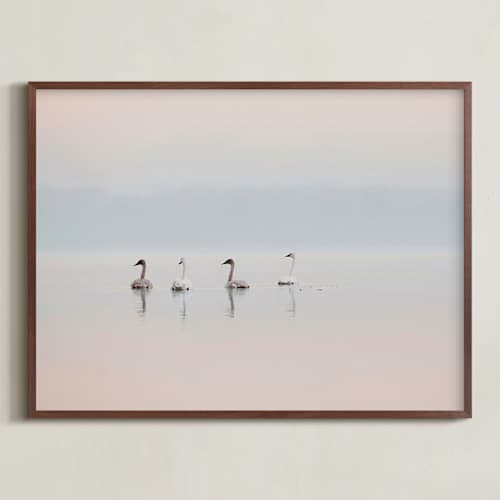 This is a blush pink art with standard by Corrina Reid called sunrise quartet