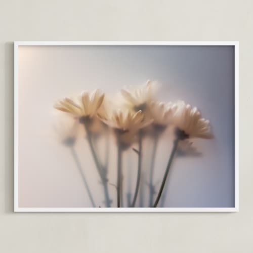 This is a lavender violet art with standard by Aralyn Griesbach called hazy daisy