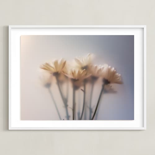 This is a lavender violet art with standard by Aralyn Griesbach called hazy daisy