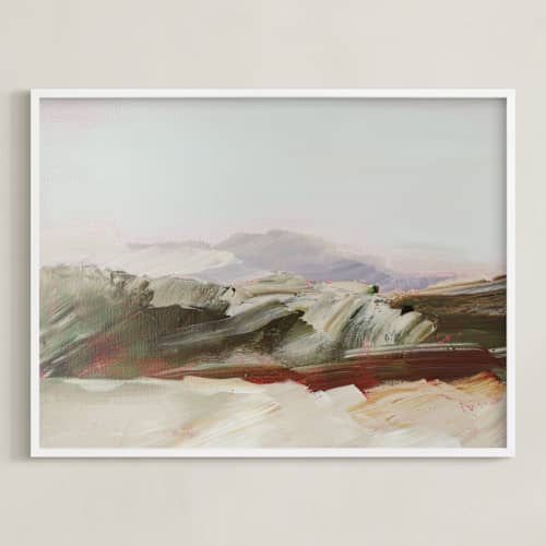This is a grasses art with standard by Kayla King called hilltop i