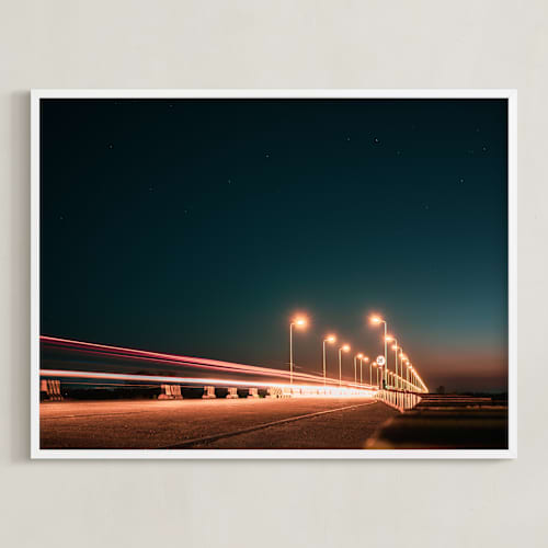 This is a marmalade pine art with standard by Christian Fernandez called the fast bridge