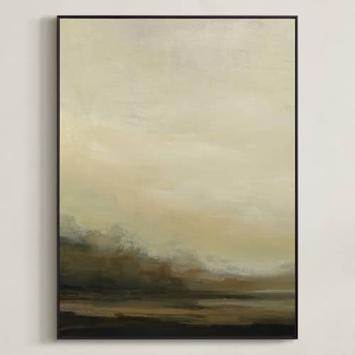 This is a beige art with standard by Haley Knighten called slow evening 1