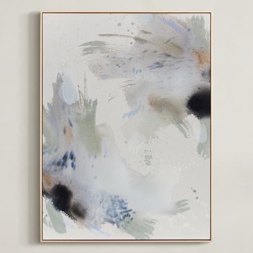 This is a slate grey art with standard by Christa called seemingly separate