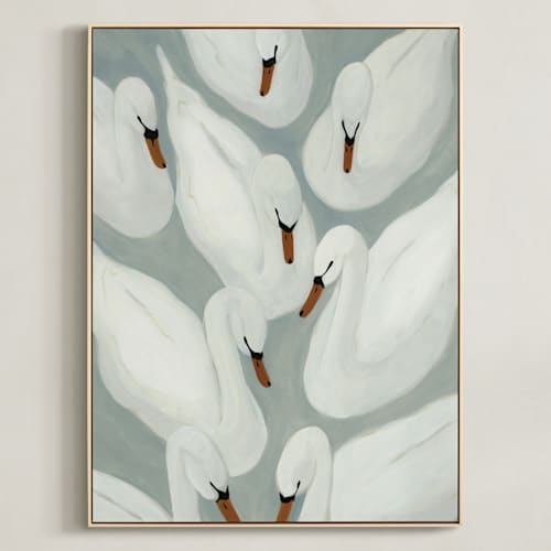 This is a river mist art with standard by Haley Knighten called common ground