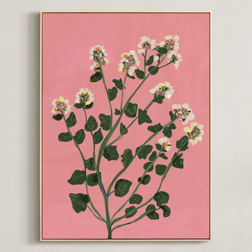 This is a spring pink art with standard by Joanna Rosado called meadow beauty