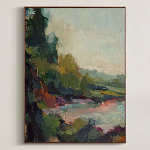 This is a lagoon art with standard by Wendy Keller called lagoon 1