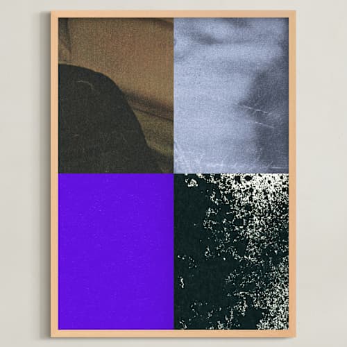 This is a ultra violet art with standard by Sumak Studio called quartet 1