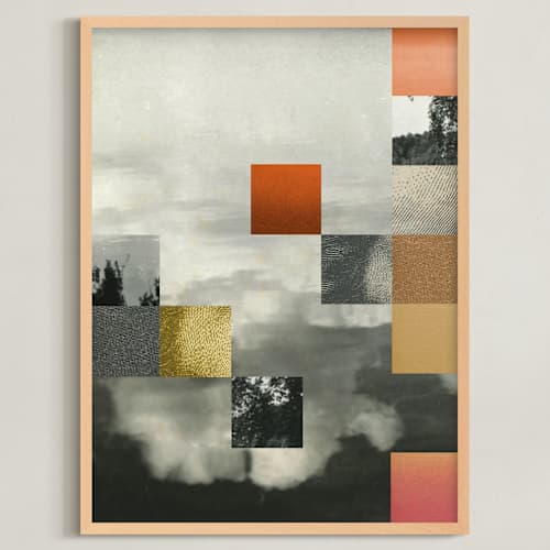 This is a sunset art with standard by Sumak Studio called photographic memory 1