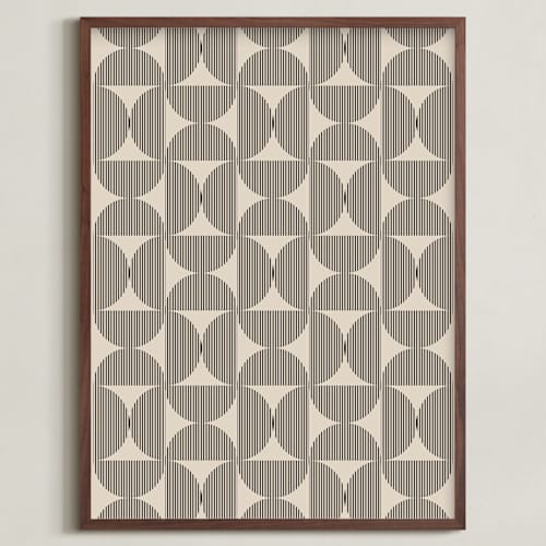This is a graphite art with standard by Beth Vassalo called quiet geometry