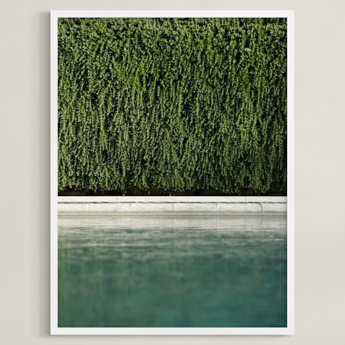 This is a aqua verde art with standard by Kelsey Mucci called poolside 1