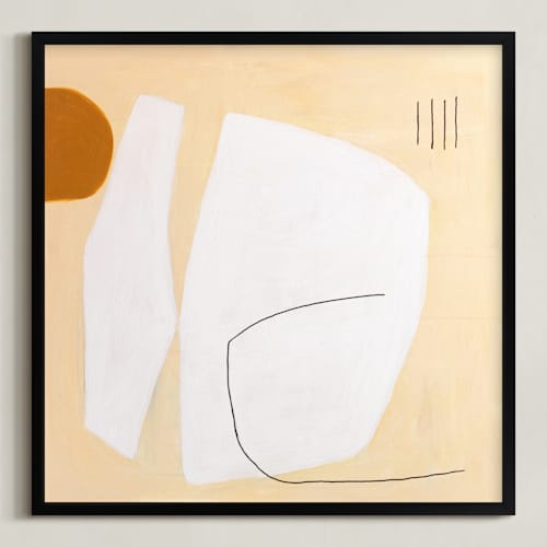This is a eggshell art with standard by Keren Toledano called turmeric & tusk