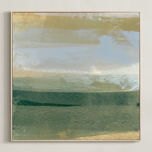 This is a grass art with standard by Julia Contacessi called open field 1