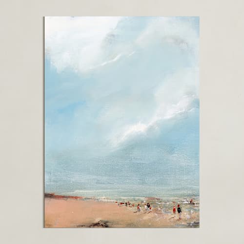 This is a sky art with standard by Lindsay Megahed called rocky beach