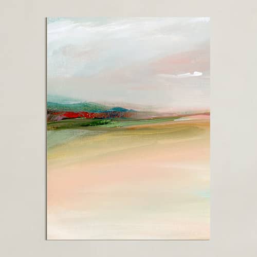 This is a seaside art with standard by Lindsay Megahed called paradise cove 1