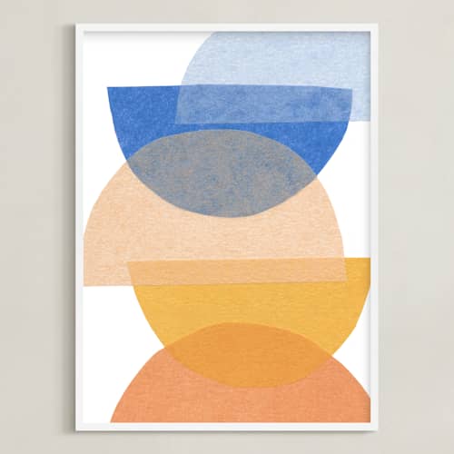 This is a tutti frutti art with standard by Carrie Moradi called mod moons