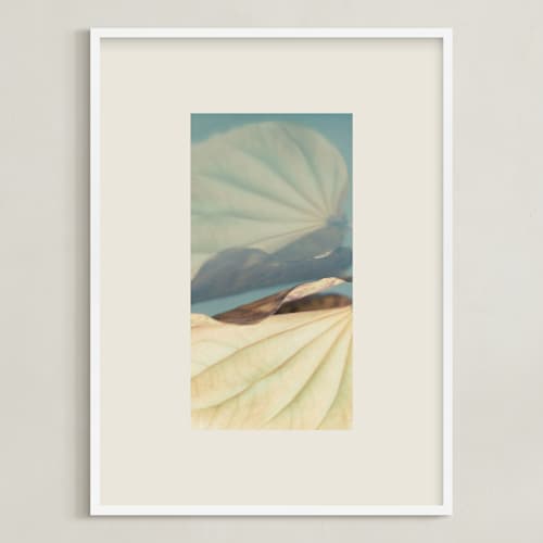 This is a blue sage art with standard by Shawna Urban called it's a beautiful life ii
