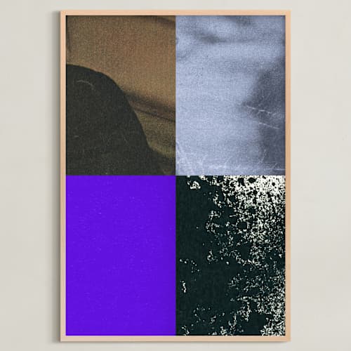 This is a ultra violet art with standard by Sumak Studio called quartet 1