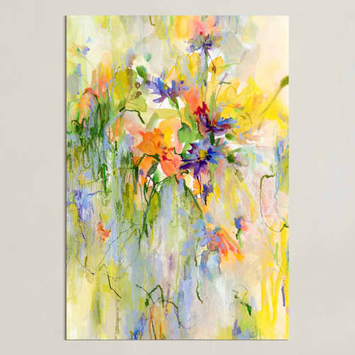 This is a autumn gold art with standard by Sonal Nathwani called fanfare 1